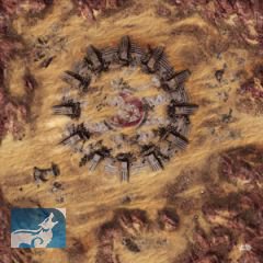 Star Wars Legion: Desert Ruins Gamemat (English)