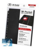 18-Pocket Side-Loading Supreme Pages Schwarz (10 St)