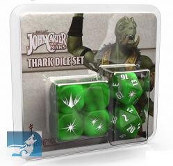 John Carter of Mars Adventures Thark Dice (green)