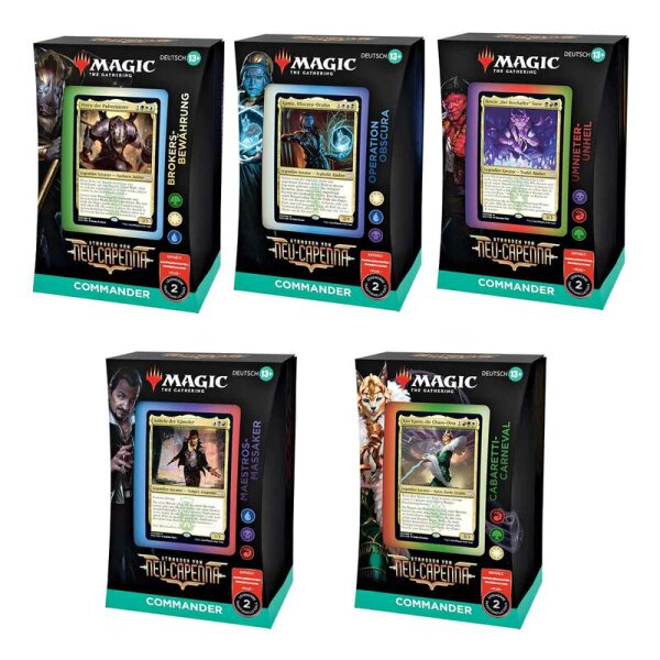 Magic: Stra&szlig;en von Neu-Capenna Commander Deck (1)