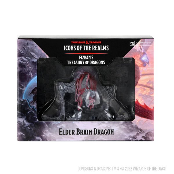 D&amp;D Icons of the Realms Premium Set Fizbans Treasury of Dragons (Set 22) Elder Brain Dragon