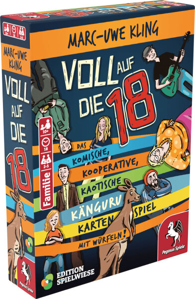 Voll auf die 18 &ndash; Das K&auml;nguru-Kartenspiel (Edition Spielwiese)