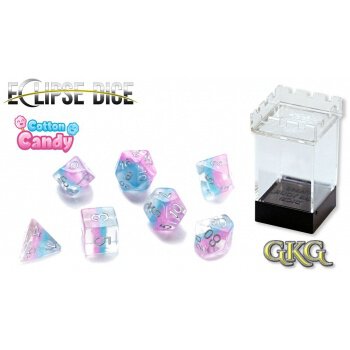 Eclipse Dice Cotton Candy (7 Dice Set)