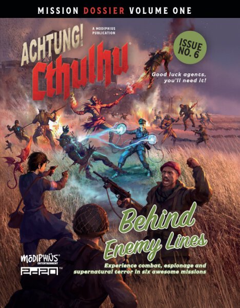 Achtung! Cthulhu 2D20: Mission Dossier 1 Behind Enemy Lines (english)