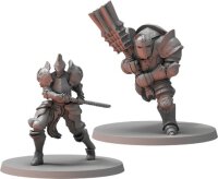 Dark Souls RPG Minis Wave 2 SKU 5 - Captains &amp; Warriors