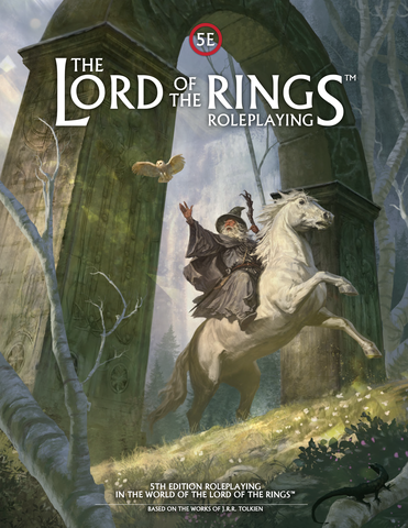 Lord of the Rings RPG 5E Core Rulebook (5E Adaptation, Hardback)