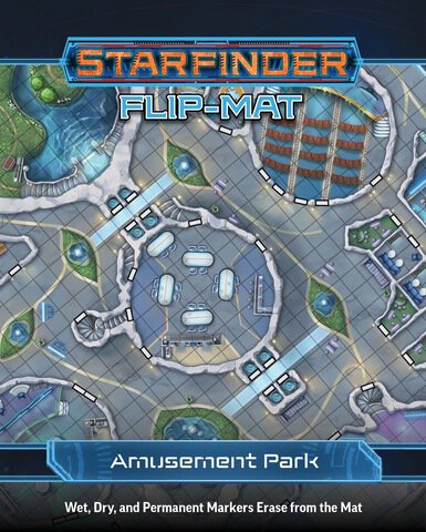 Starfinder Flip-Mat: Amusement Park