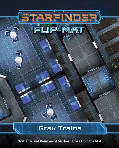 Starfinder Flip-Mat: Grav-Trains