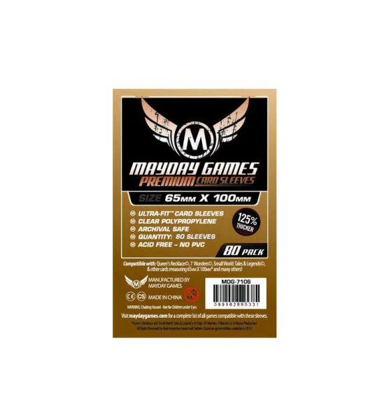 Premium Magnum Copper Sleeve (80/pk) 65 X 100 MM Sized -&quot;7 Wonders&quot;