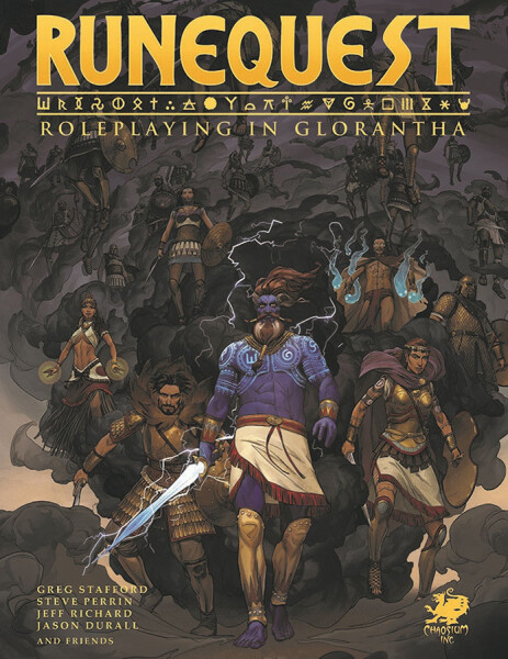 RuneQuest RPG Roleplaying in Glorantha Core Rulebook (english)