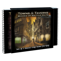 Towns &amp; Taverns  Books of Battle Mats