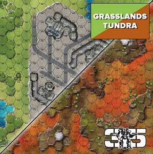 BattleTech Neoprene Battle Mat: Grasslands Tundra (35800E)