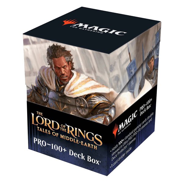 The Lord of the Rings: Tales of Middle-earth Aragorn 100+ Deck Box for Magic: The Gathering