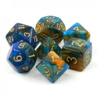 River at Dusk RPG Dice Set (7)