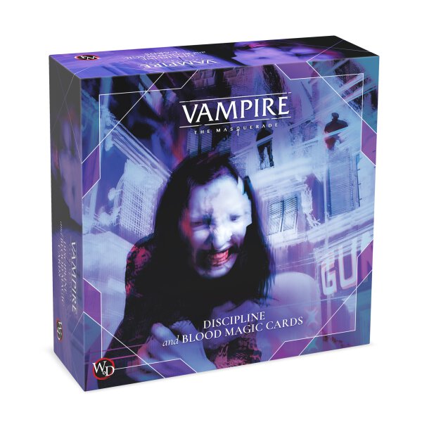 Vampire the Masquerade 5th Discipline and Blood Magic Cards (english)