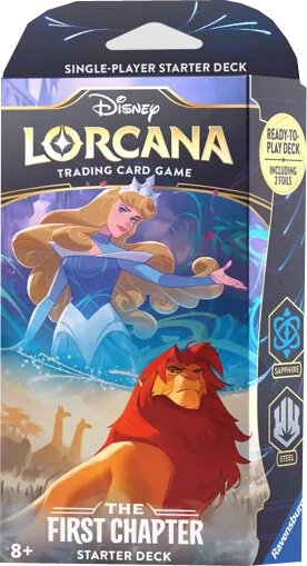 Disney Lorcana - Starterset Sapphire/Steel &quot;The First Chapter&quot; - English