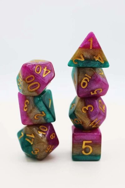 Fat Tuesday RPG Dice Set (7)