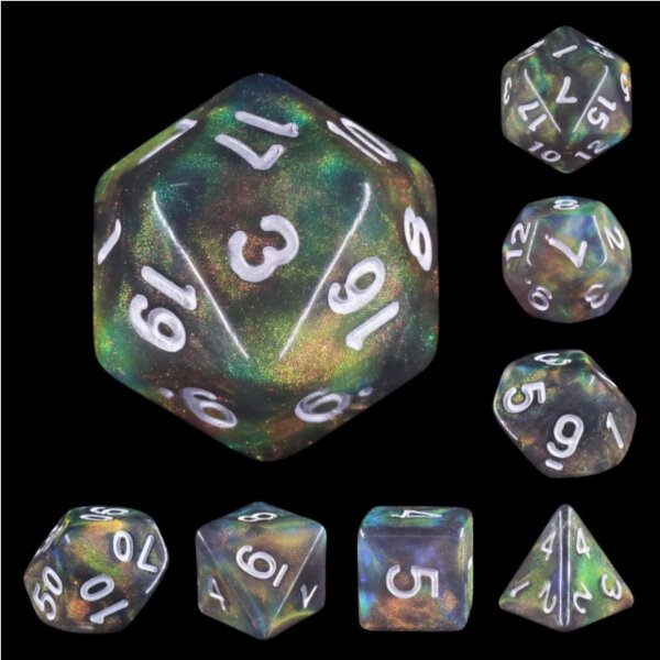 Night Wish RPG Dice Set (7)