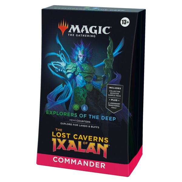 MTG - The Lost Caverns of Ixalan Commander Deck- Explorers of the Deep - English