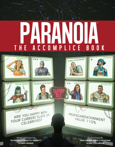 Paranoia The Accomplice Book