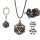 Grimskulls D20 Locket Gift Set Ancient Gold