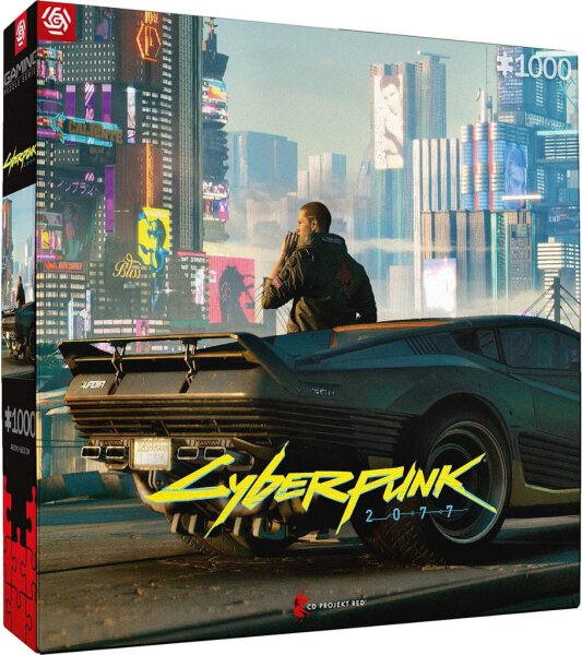 Cyberpunk 2077 Mercenary on the Rise Puzzle 1000 pieces