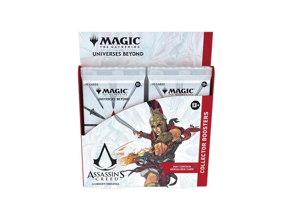 MTG - Assassins Creed Collectors Booster Display (English)