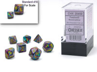 Festive&reg; Mini-Polyhedral Mosaic/yellow 7-Die set