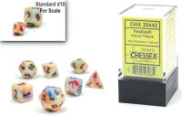 Festive&reg; Mini-Polyhedral Circus&trade;/black 7-Die Set