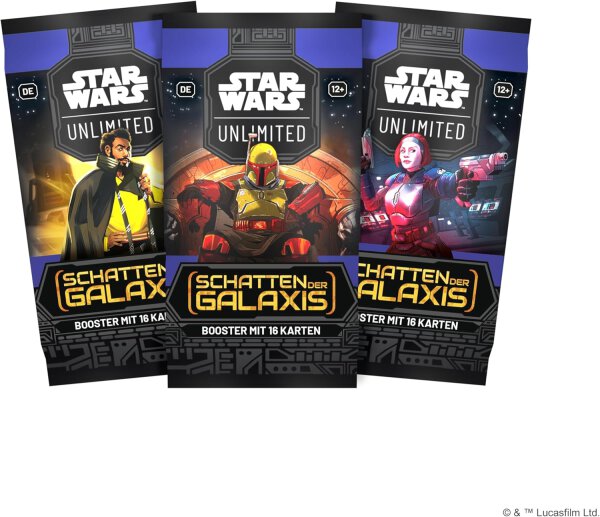 Star Wars: Unlimited - Schatten der Galaxis Einzelbooster (deutsch)