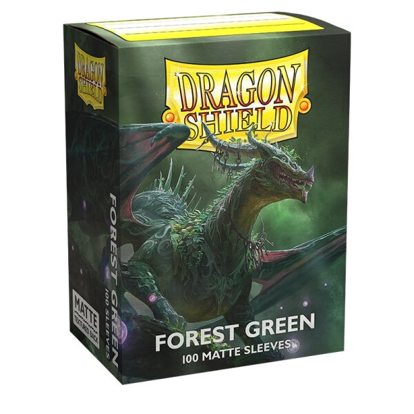 Dragon Shield: Matte &ndash; Forest Green (100)