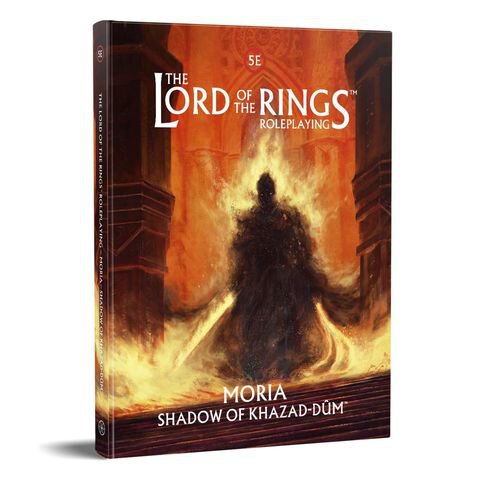 The Lord of the Rings&trade; Roleplaying - Moria &ndash; Shadow of Khazad-d&ucirc;m&trade; (Adventure Module, Hardback) 5E