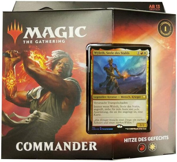 MTG - Commander Legenden Commander Deck Hitze des Gefechts (Deutsch)