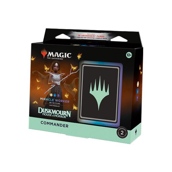 MTG - Duskmourn: House of Horrors Miracle Worker (Black, Blue, White) Commander Deck - EN