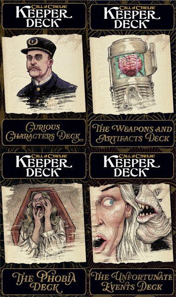 Call of Cthulhu Keeper Decks 2nd. Edition (english)