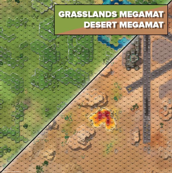 Battletech BFM Desert / Grasslands (CAT35800MM)