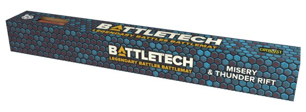 BattleTech Neoprene BattleMat Legendary Battles Thunder Rift/Misery (CAT35801I)