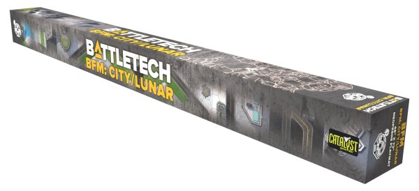 BattleTech Neoprene BattleMat BFM City/Lunar ( CAT35801MM)