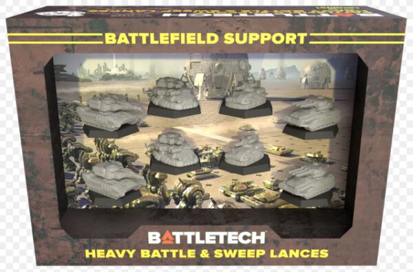 BattleTech Battlefield Support Rifle &amp; Command Lances