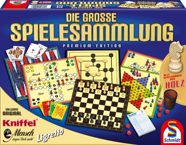 Die gro&szlig;e Spielesammlung