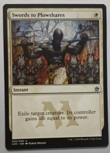 MTG Swords to Plowshares (english) - Masters 25