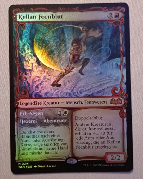 MTG Kellan Feenblut/Erb-Segen FOIL (deutsch) - Wildnis von Eldraine