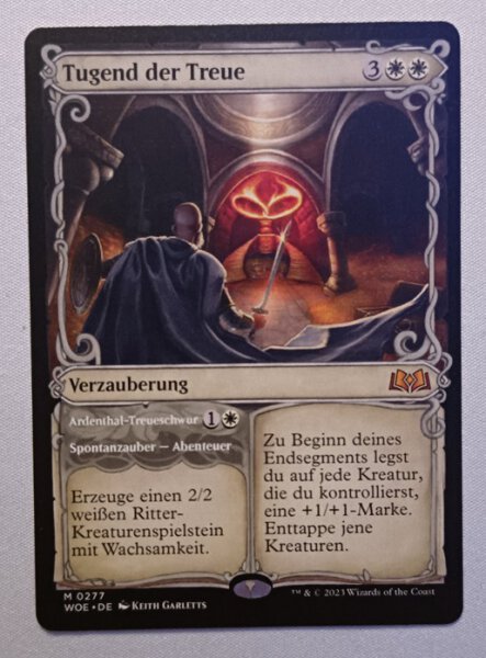 MTG Tugend der Treue/Ardenthal-Treueschwur (deutsch) - Wildnis von Eldraine