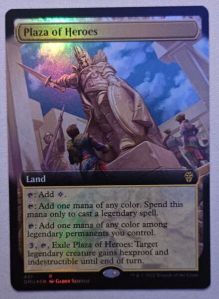 MTG Plaza of Heroes - Borderless FOIL (english) - Dominaria United