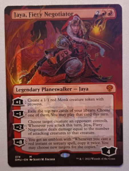 MTG Jaya, Fiery Negotiator (english) - Dominaria United