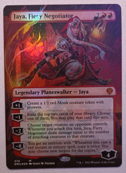 MTG Jaya, Fiery Negotiator - FOIL (english) - Dominaria United