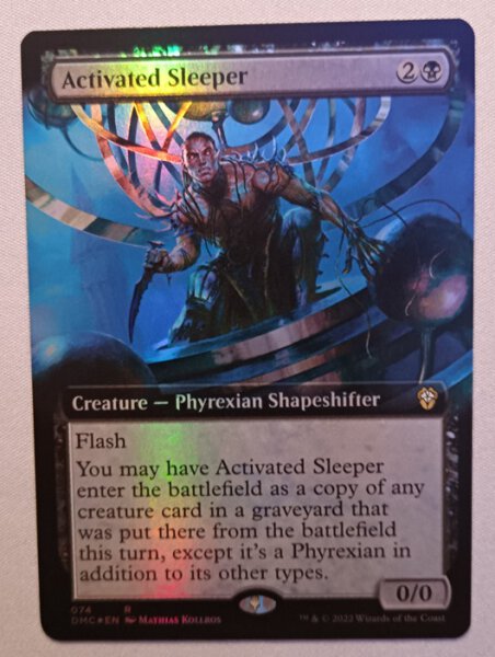 MTG Activated Sleeper - Borderless FOIL (english) - Dominaria United