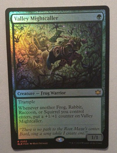 MTG Valley Mightcaller - (english) - Bloomburrow