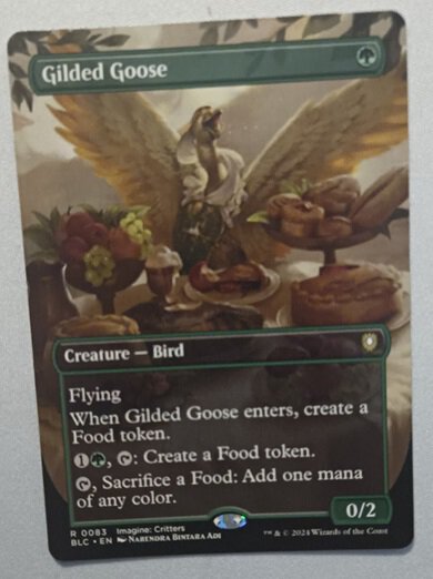 MTG Gilded Goose - Borderless - (english) - Bloomburrow