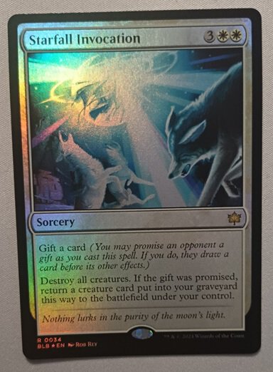 MTG Starfall Invocation - FOIL - (english) - Bloomburrow